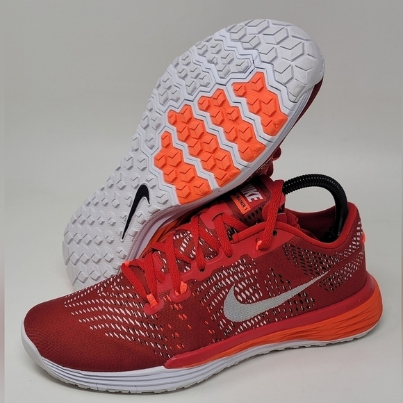 NIKE Lunar Trainer 1 Caldra Athletic Shoes Men\'s Size 6.5 Red/White 803879-616 main image 11